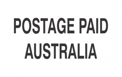 POSTAGE PAID AUSTRALIA